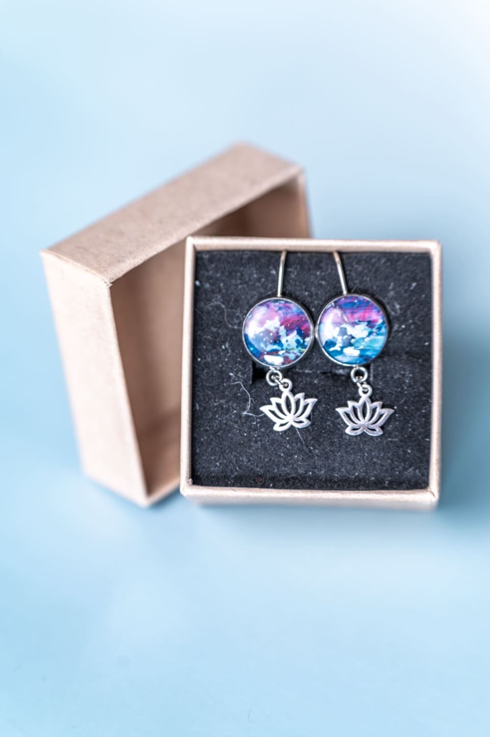 Fairy Tales earrings of the collection with enchanted motifs
