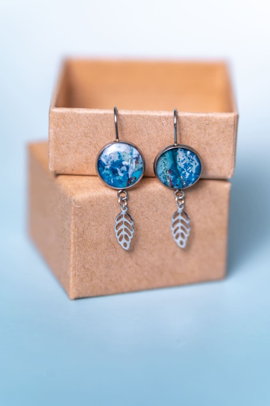 Unique Fairy Tales earrings with pastel colors and original design