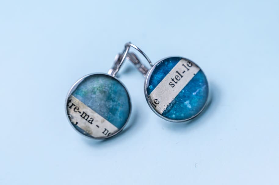 Lollipop earrings of the collection with cheerful motifs